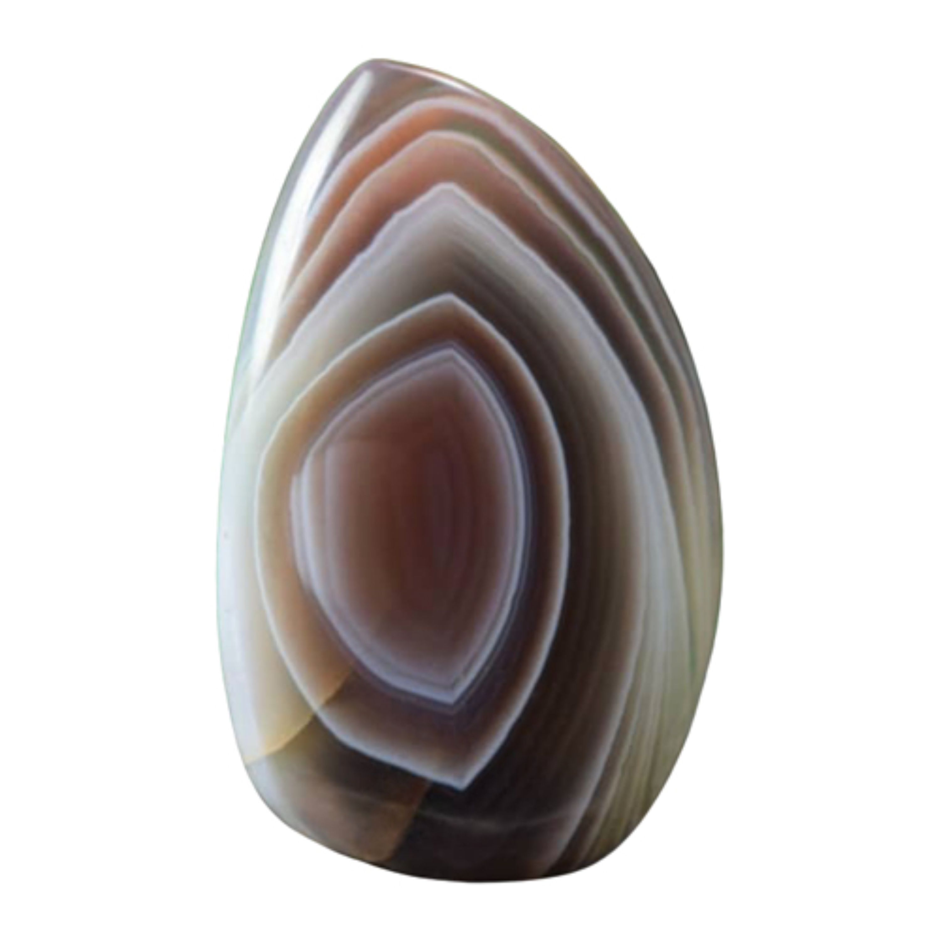 نگین عقیق بوتسوانا خوش نقش