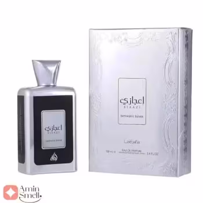 ادکلن اعجازی نقره‌ای لطافه Ejaazi Silver Lattafa