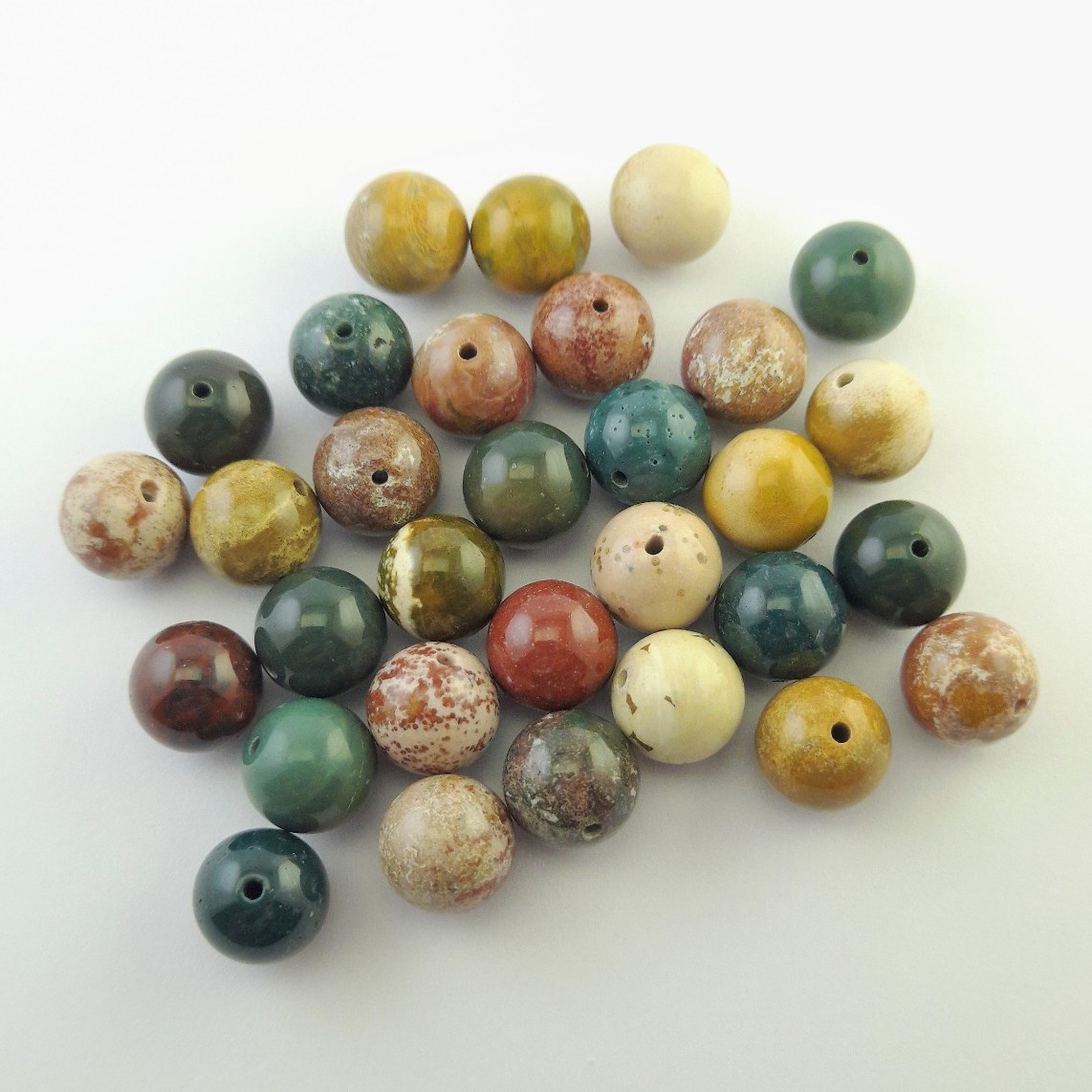 سنگ جاسپر چند رنگ زیبا ( Polychrome Jasper )