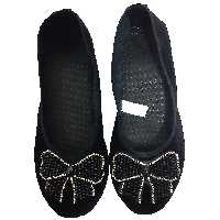 پاپوش پاپیون نگین دار