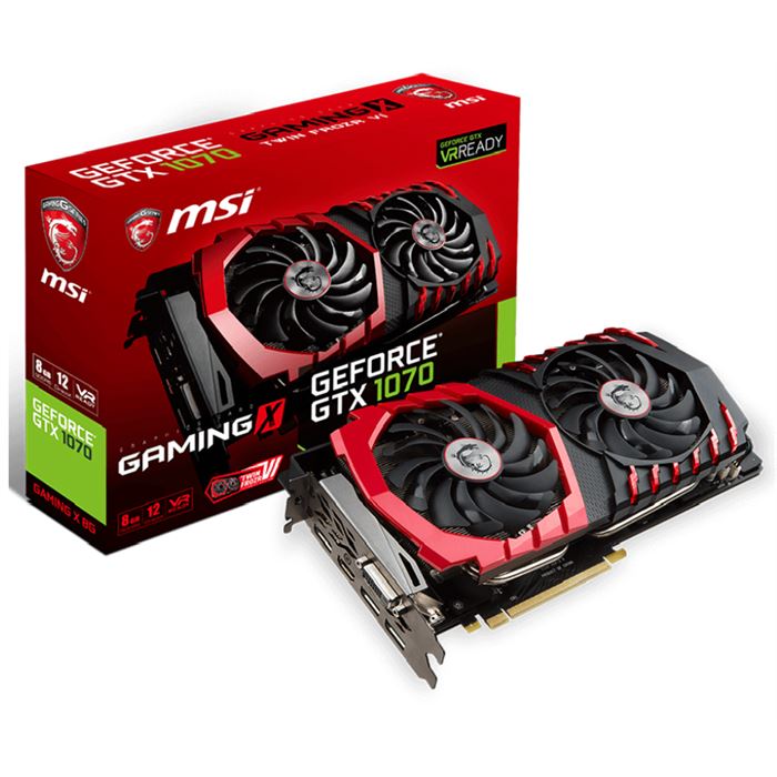 کارت گرافیک استوک ام اس آی مدل جی تی ایکس 1070 گیمینگ ایکس با حافظه 8 گیگابایت