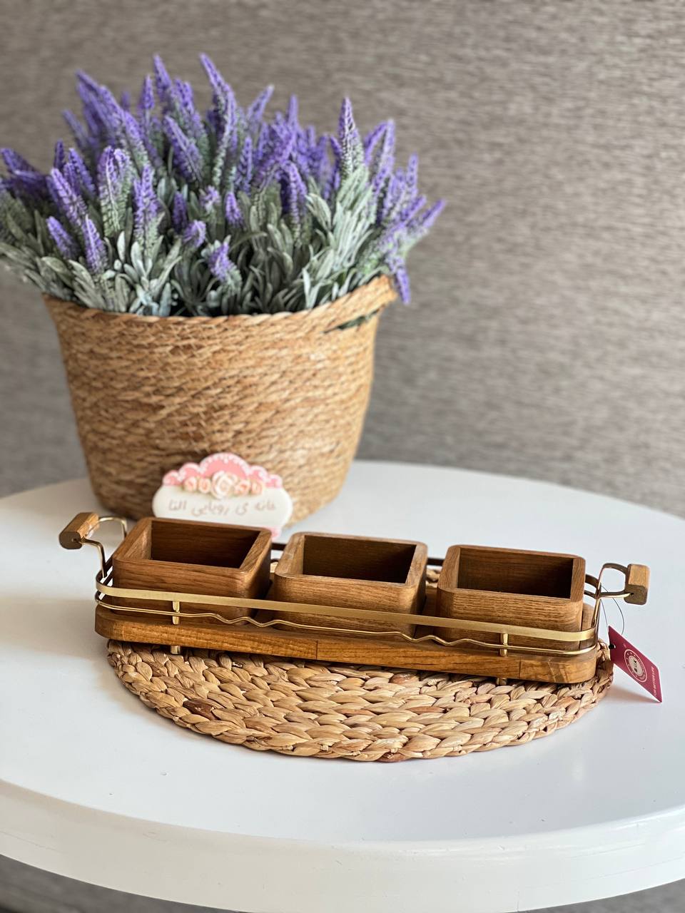 اردور 3 خانه چوبی فلزی BVK مدل کاریزما طلایی