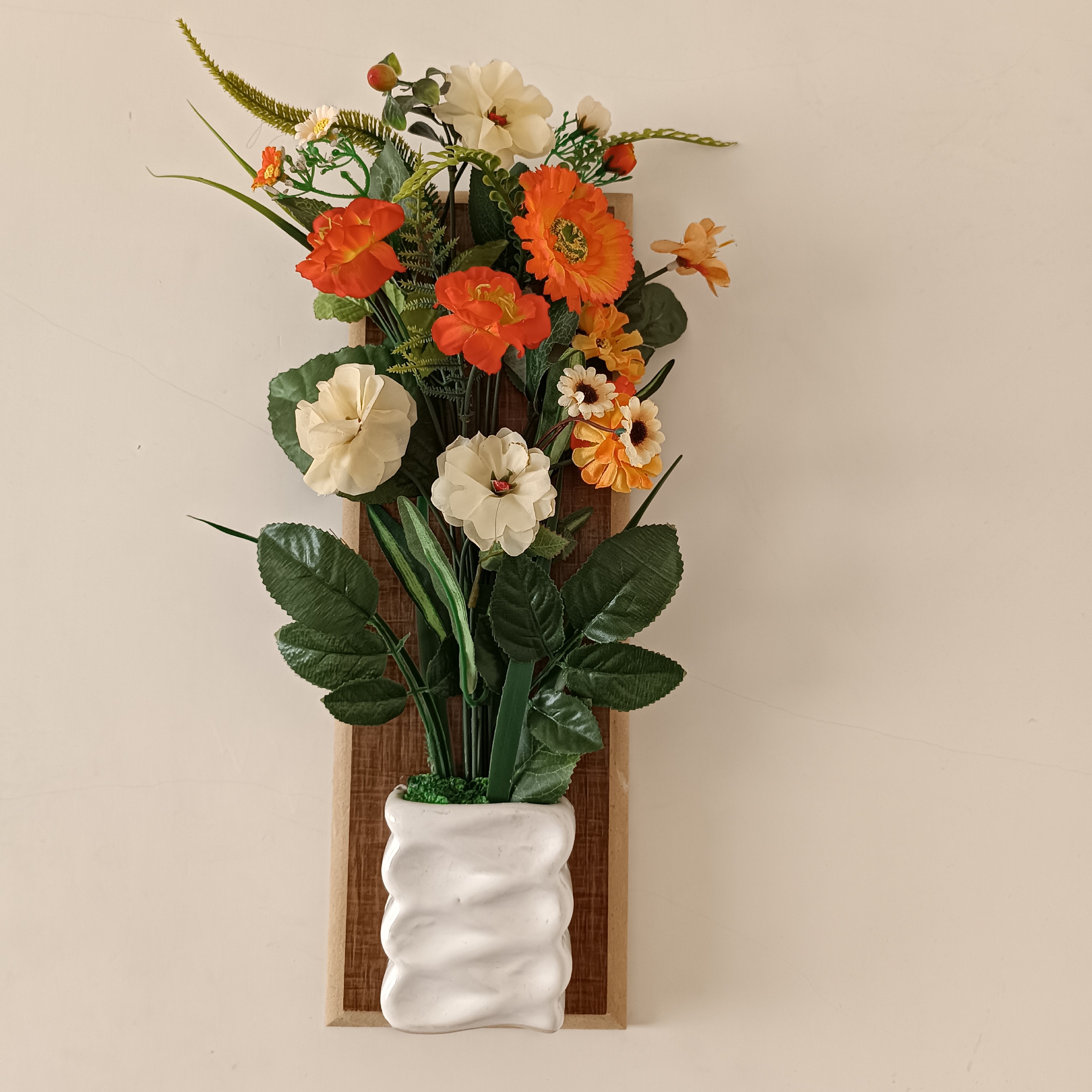 تابلو مدل گلدانی (نارنجی سایز بزرگ)