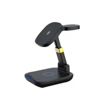 شارژر وایرلس سه کاره گرین لاین مدل GN3IN1FLWCBK