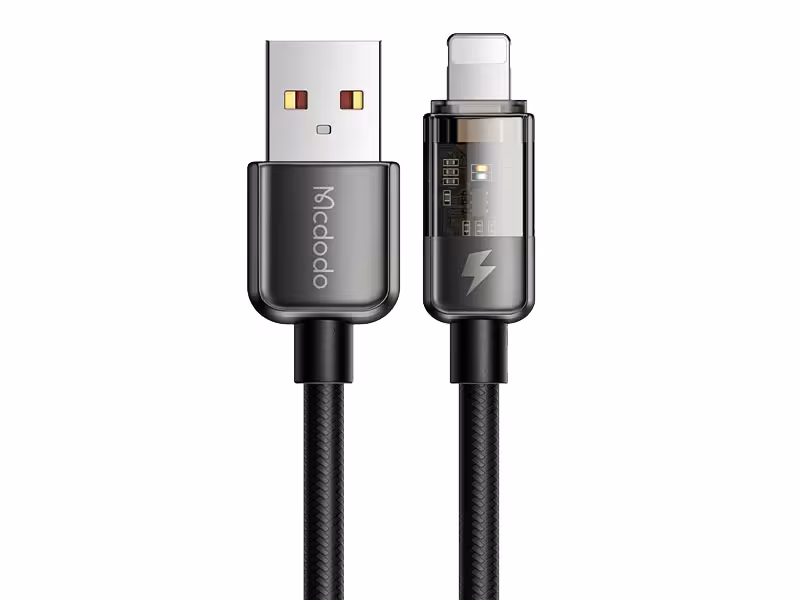 کابل شارژ یو اس بی به لایتنینگ 12 وات 1.2 متری مک دودو Mcdodo CA-3140 12W Lightning cable