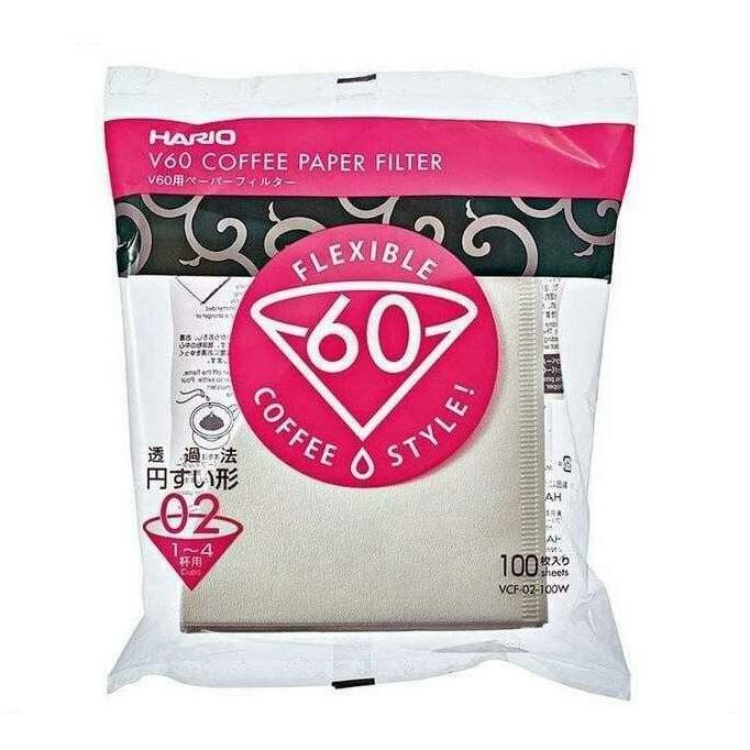 فیلتر قهوه هاریو مدل وی 60 کد 2  100 عددی