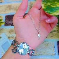 ست ساعت نقره ای زنانه