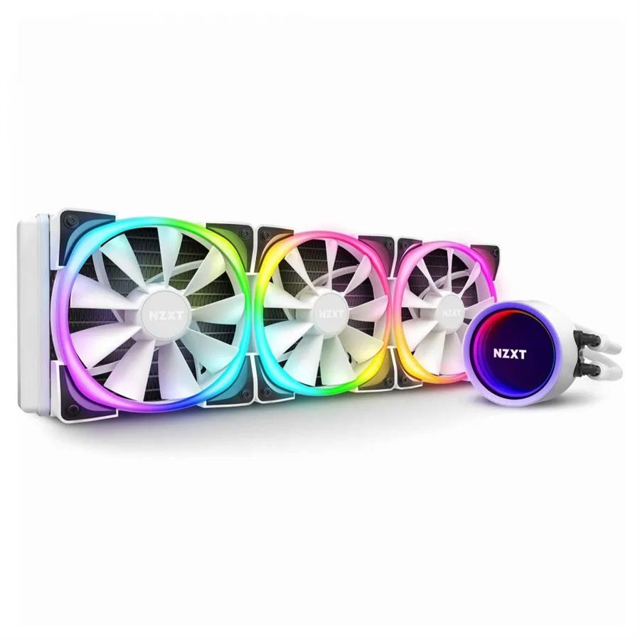 خنک کننده مایع پردازنده ان زی ایکس تی مدل Kraken X73 White RGB 360mm