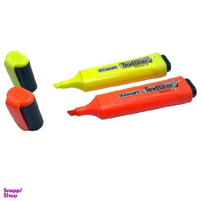 هایلایتر لوکسار مدل Textliter کد 4556 بسته ۲ عددی