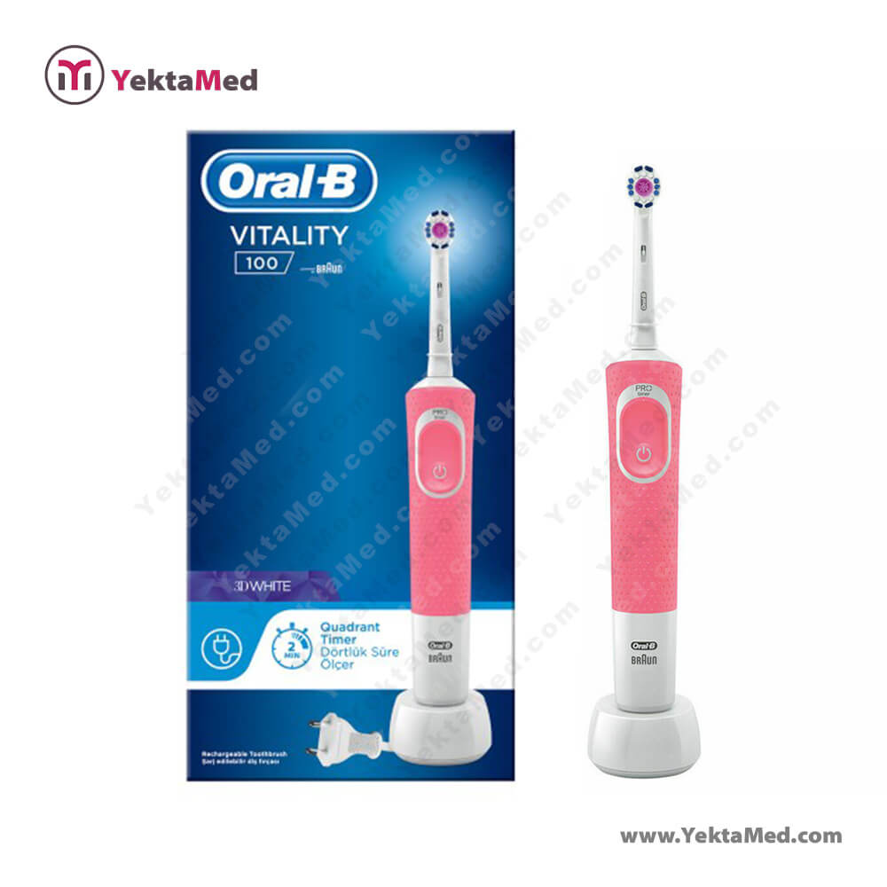 مسواک برقی اورال بی Vitality 3D White - یکتامد YektaMed