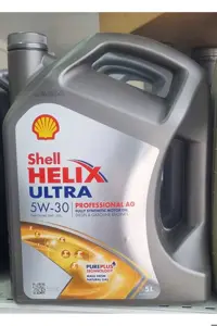 روغن و مکمل موتور HELIX PROFESSIONAL AG 5W 30 5 LT مصنوعی کامل Shell