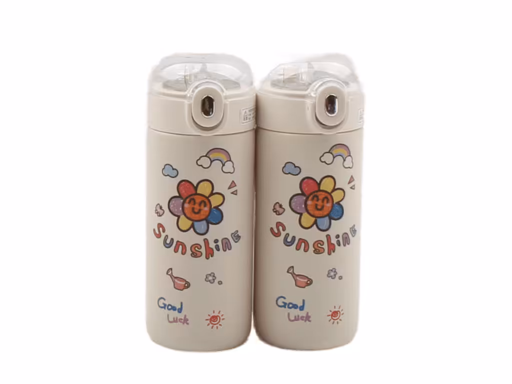 قمقمه استیل نی دار