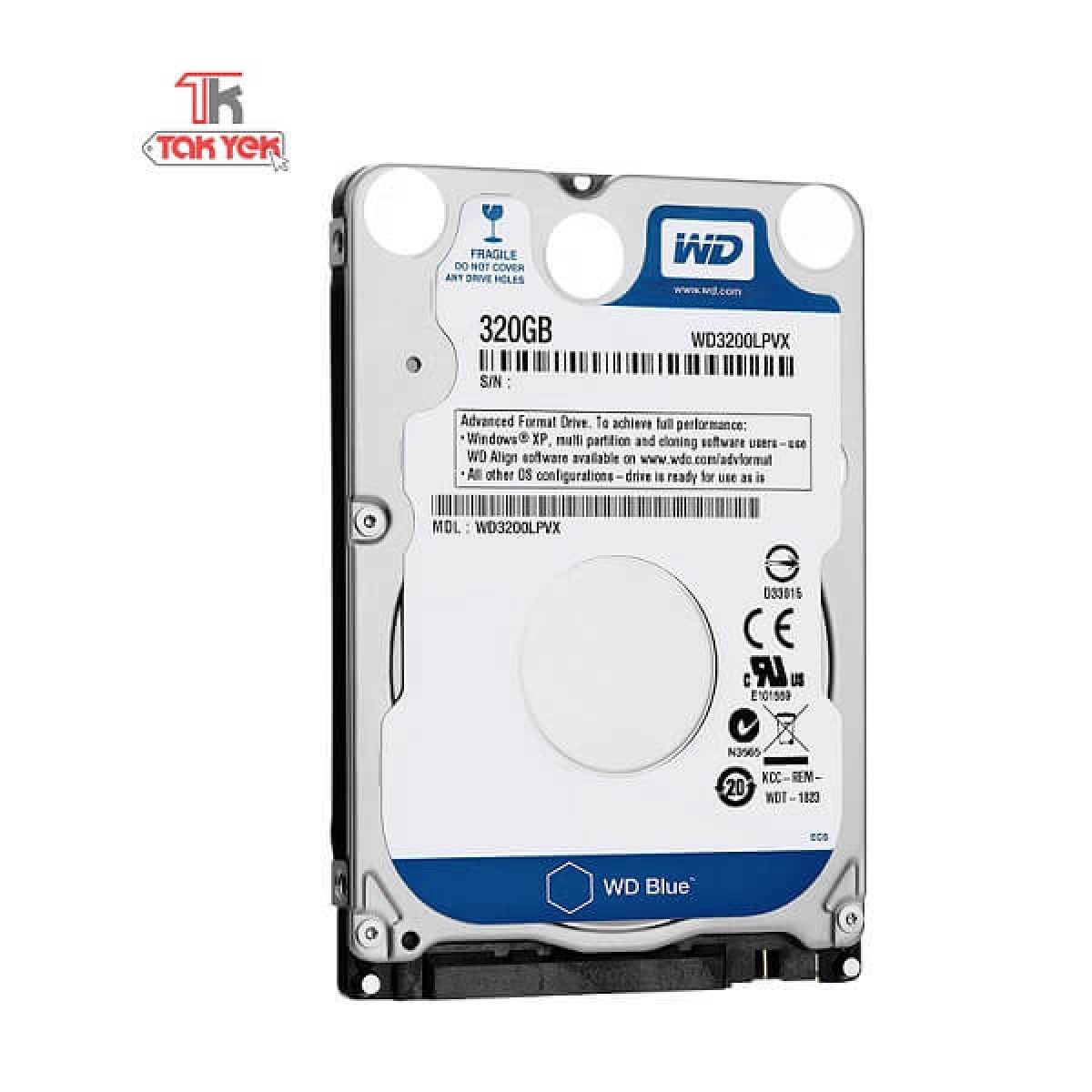 هارد لپ تاپ وسترن دیجیتال wd blue 320