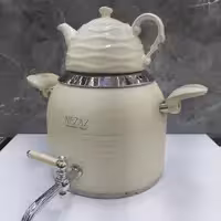 کتری قوری نزاز  5لیتر  کد3031 رنگ کرم