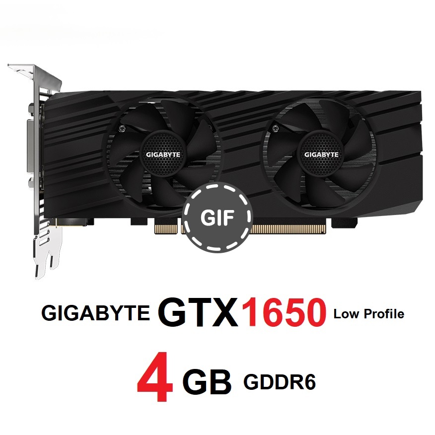 کارت گرافیک مینی کیس Gigabyte GTX 1650 4GB DDR6 Low Profile