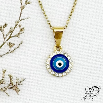 گردنبند چشم نظر مارک ژوپینگ کد 12789