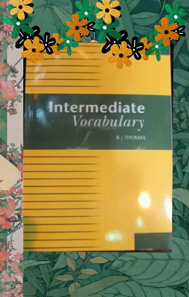 کتاب Intermediate Vocabulary B.J Thomas