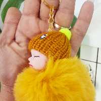 آویز نوزاد - جاکلیدی آویز نوزاد - آویز بیبی کلاه بافت - آویز کیف در انواع رنگها