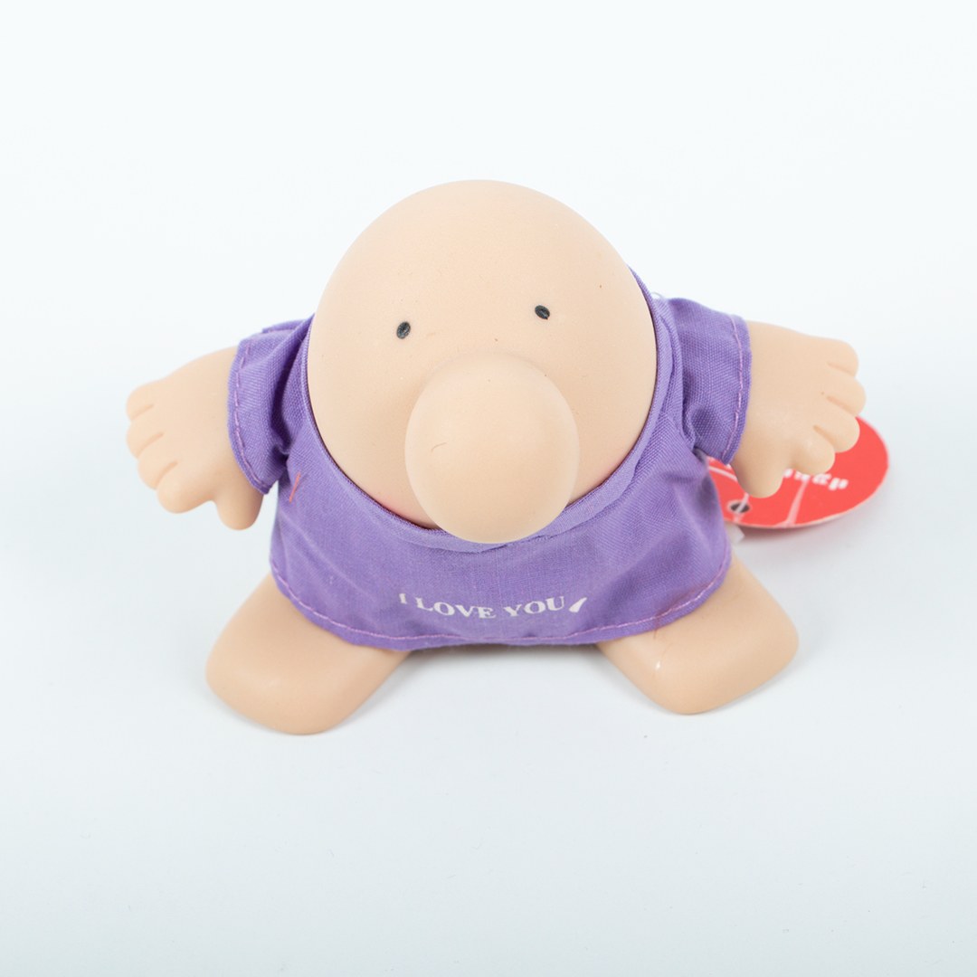 عروسک مستر دماغ ( آقای دماغ ) بنفش