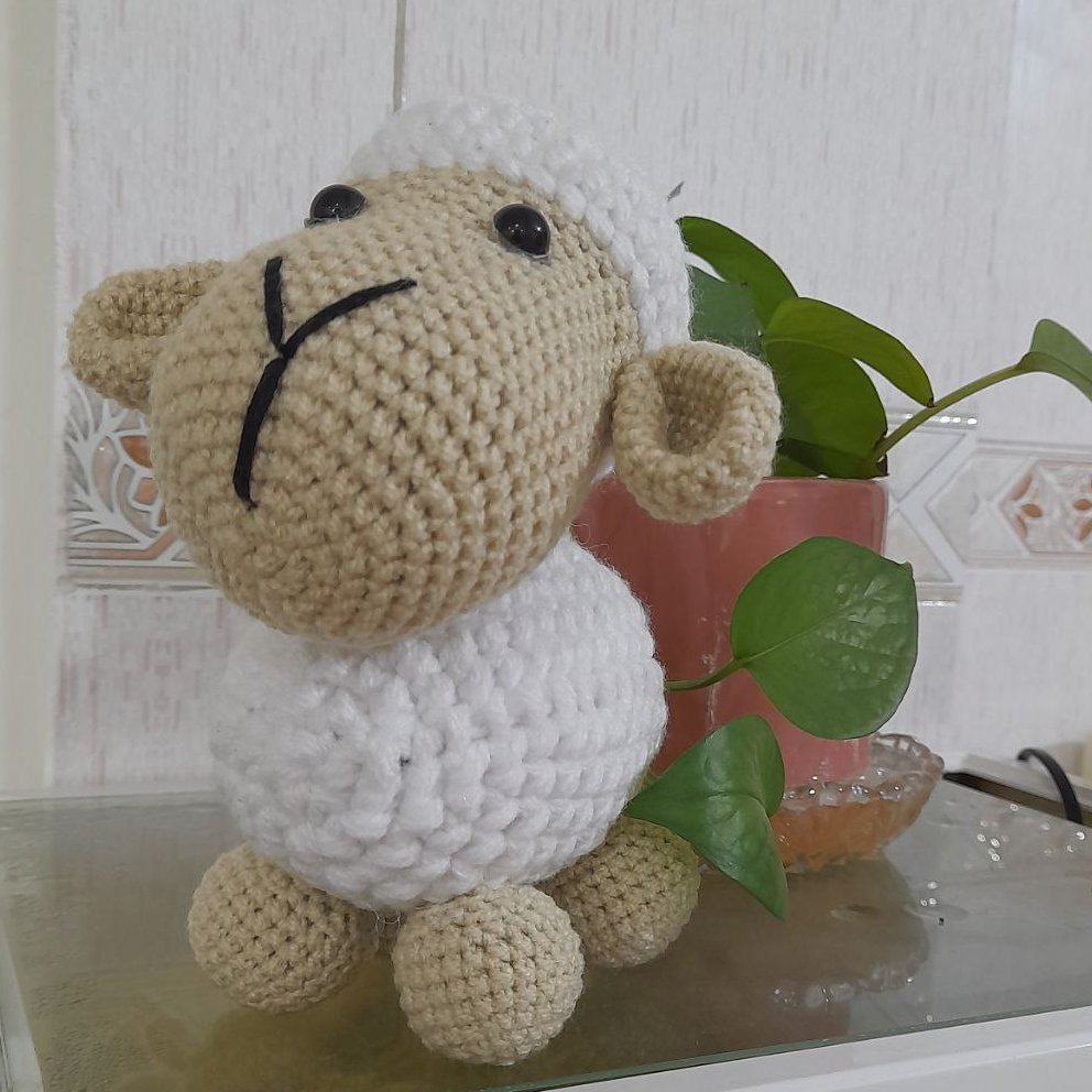 عروسک ببعی بافتنی