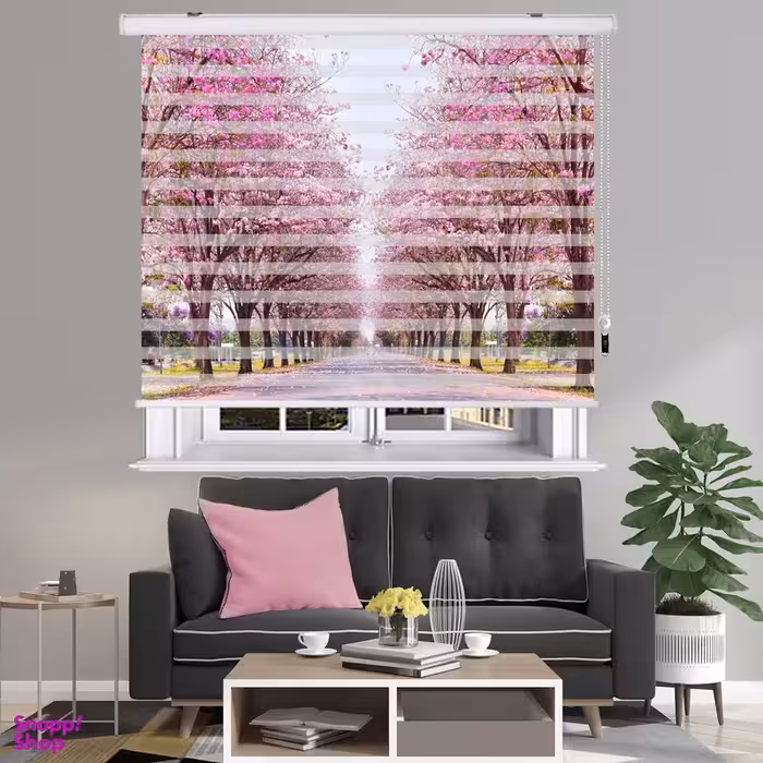 پرده زبرا زیو مدل L5090 سایز 200x150 سانتی متر