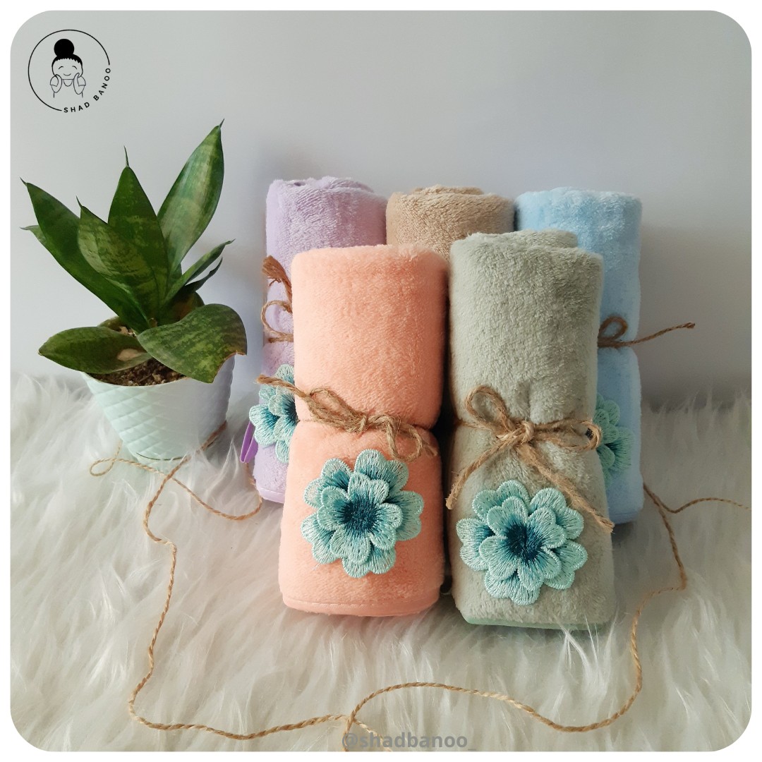 حوله های گل برجسته آشپزخونه با جنس نرم و پولیشی