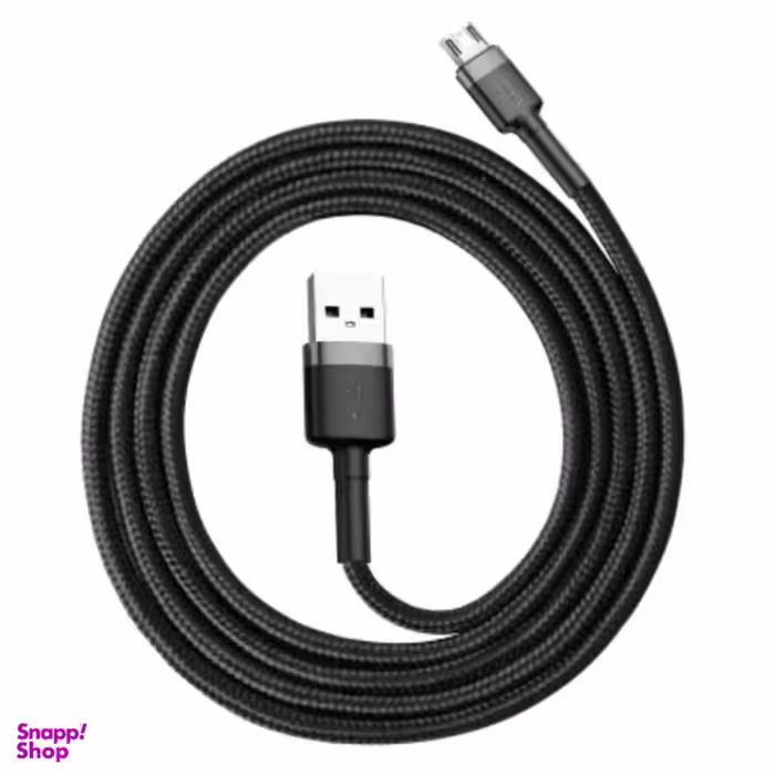 کابل تبدیل USB به microUSB باسئوس مدل CAMKLF طول 2 متر