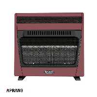 بخاری گازی بدون دودکش شعله ای سپهرالکتریک مدل SE8000BF فن دار - آبی