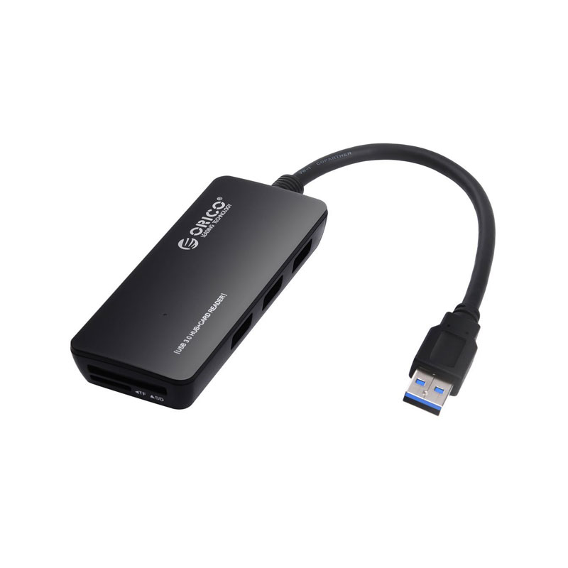 هاب USB 3.0 و کارت ریدر 4 پورت اوریکو H3TS-U3