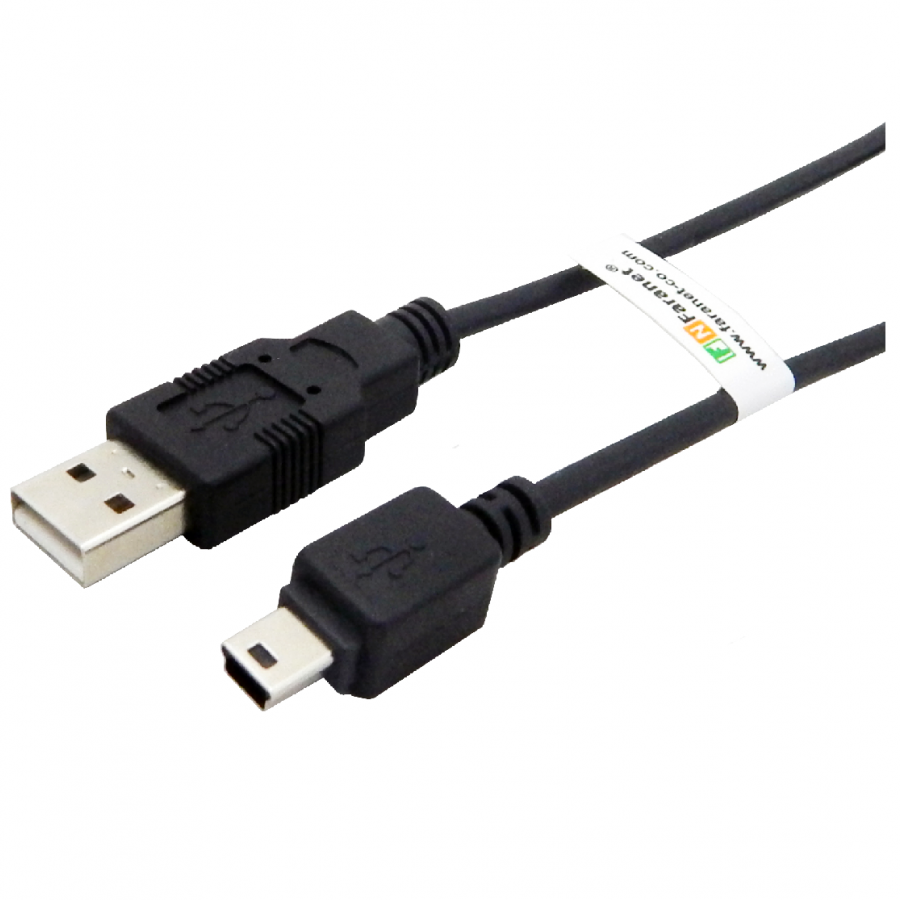 کابل USB 2.0 به Mini USB فرانت مدل FN-U25C15 طول 1.5 متر