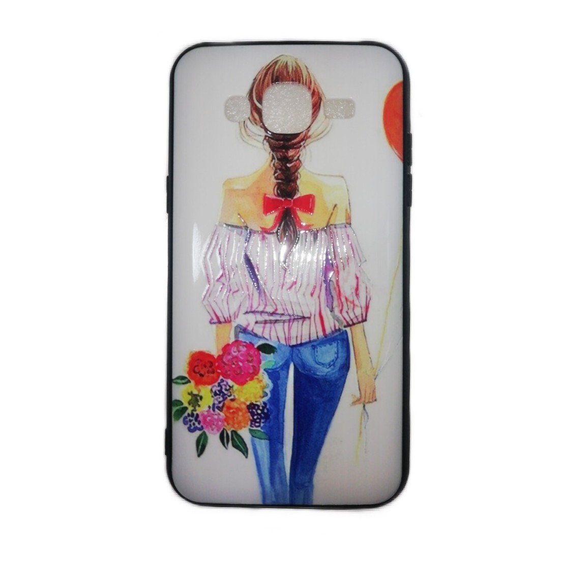 کاور و گارد طرح دار  طرح دار دخترانه گوشی جی 5 .2015و  مدلj500