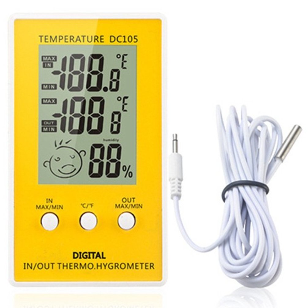 دماسنج و رطوبت سنج دیجیتالی مدل DC105