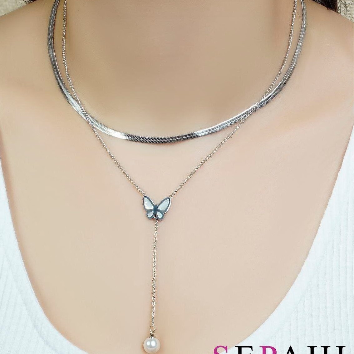 گردنبند استیل 