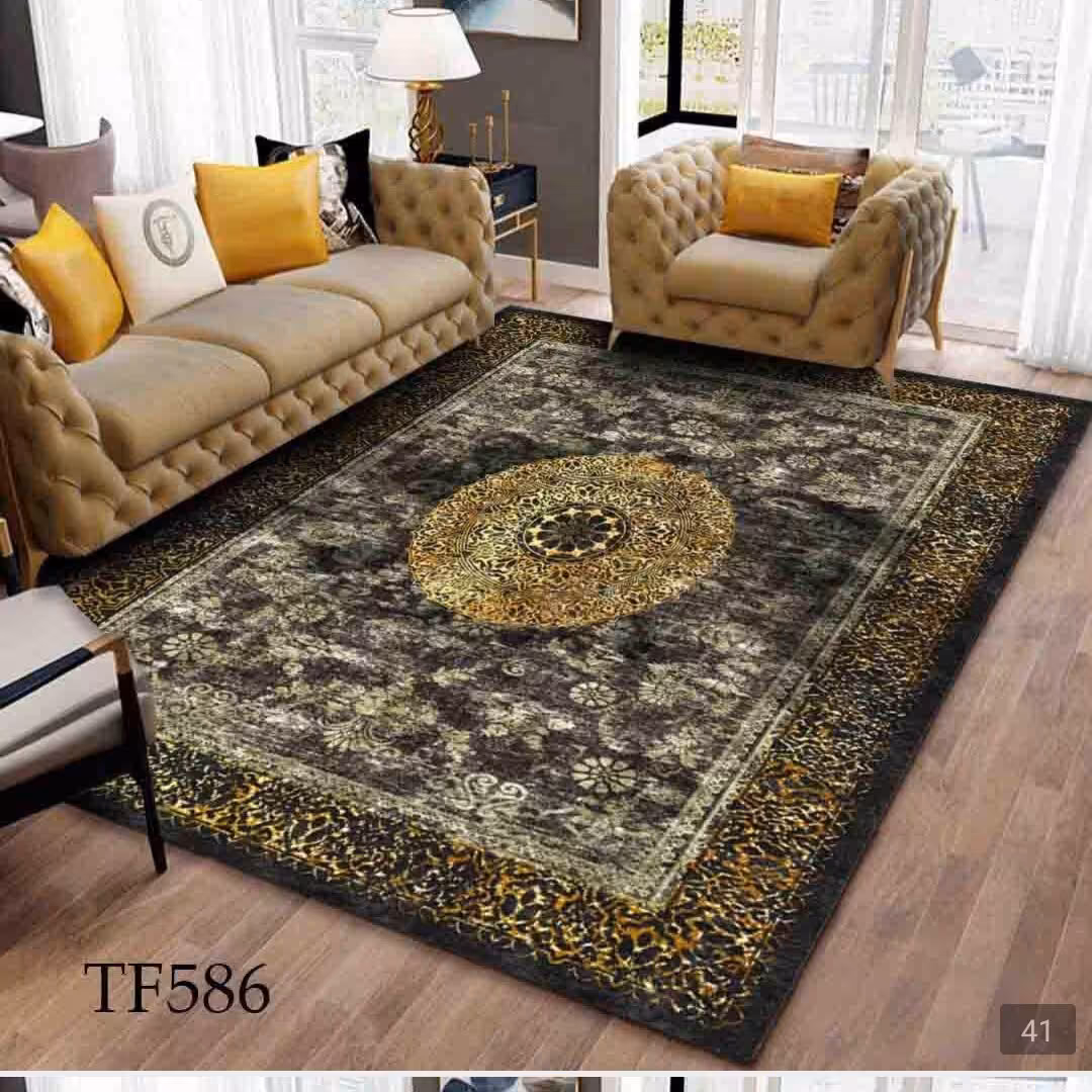 روفرشی مخمل شانل ترک تمام کشدوزی با بهترین کیفیت قابل سفارش در سایز دلخواه tf586