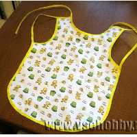 پیشبند کودک  با لایه ضدآب 