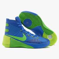 کفش بسکتبال نایک هایپردانک آبی سبز 2015 Nike HyperDunk