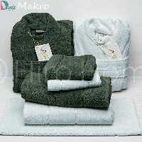 ست دو نفره طرح ماکرو رنگ نقرابی روشن و زیتونی