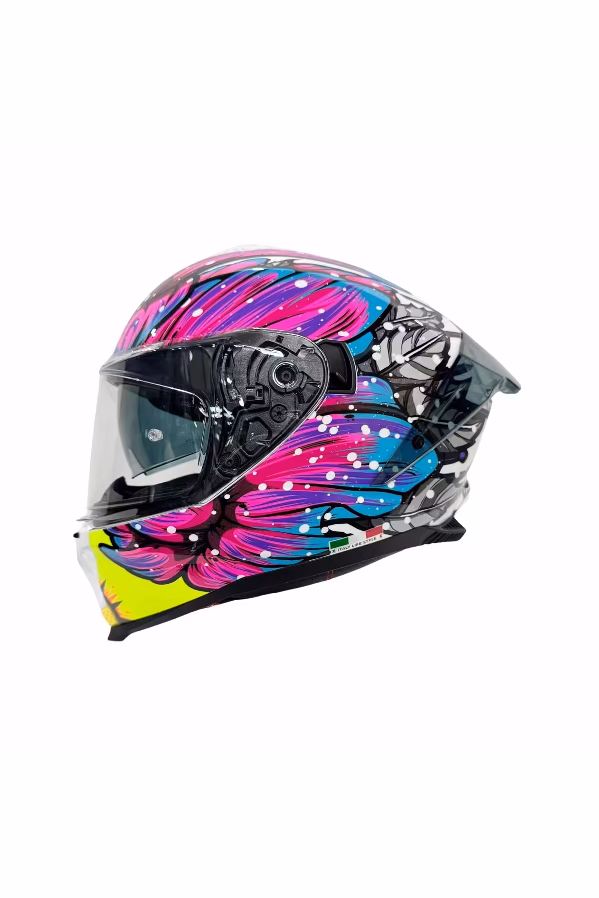 کلاه کاسکت موتورسیکلت چند رنگ SW 865 پروانه اورجینال Sway