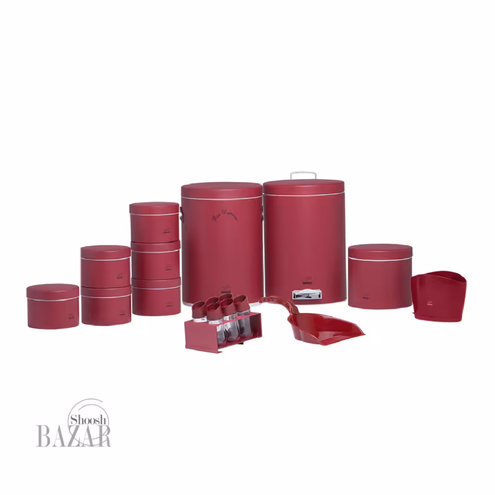 سرویس آشپزخانه 18 پارچه ساده ماتیکی سمباده ای بهازکالا 16289083