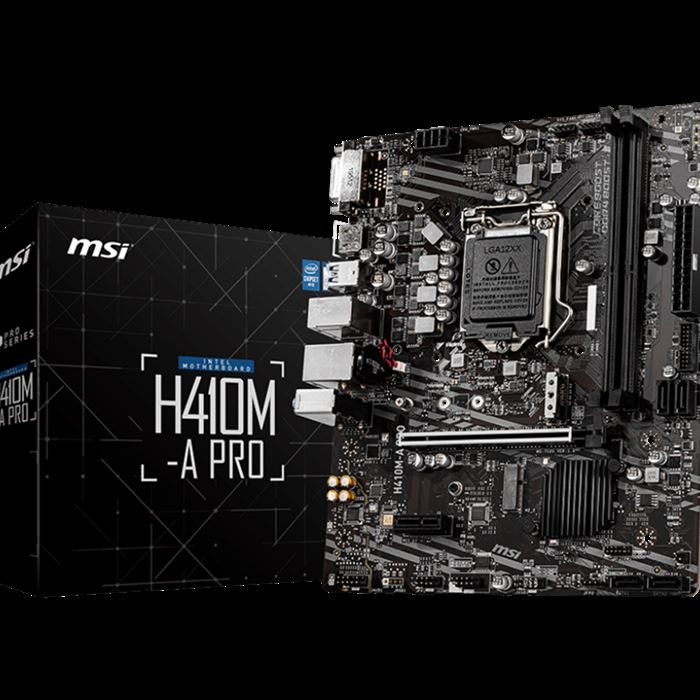 مادربرد ام اس آی مدل H410M-A PRO سوکت 1200