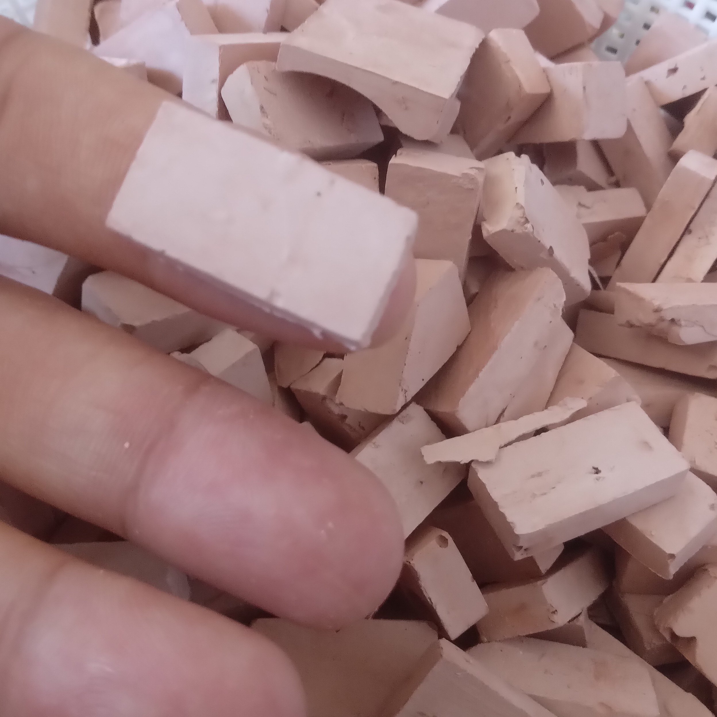 آجر قرمز مخصوص ماکت سازی بسته 200 عددی رنگ آجری و یا کرمی به دل خواه شما
