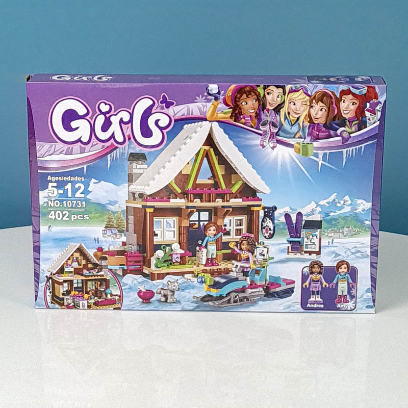 لگو دخترانه GIRLS مدل کلبه برفی 402 تکه کد 10731