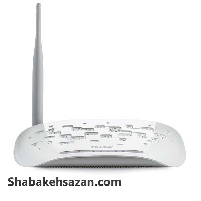 مودم روتر بی‌سیم تی پی-لینک سری  ADSL2 مدل TD-W8151N_V1