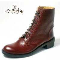 نیم بوت زنانه اسپرت چرم طبیعی دستدوز مونیکا
