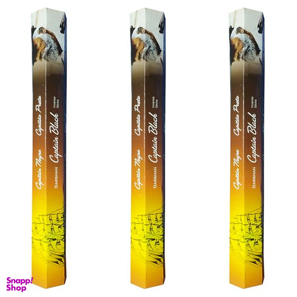 عود دارشان مدل کاپیتان بلک کد 03 مجموعه 3 عددی