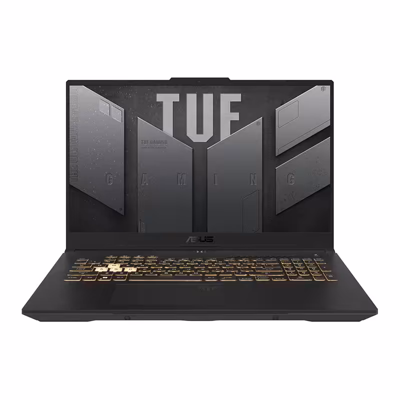 لپ تاپ ایسوس 17.3 اینچی مدل TUF FX707ZC پردازنده Core i5 12500H رم 8GB حافظه 512GB SSD گرافیک 4GB RTX3050