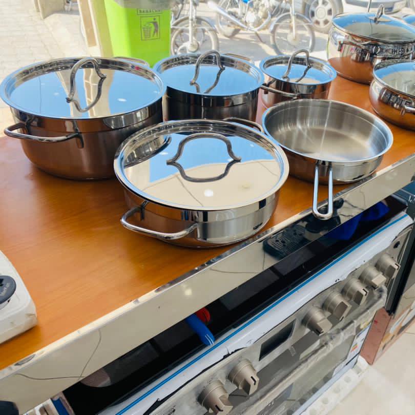 سرویس قابلمه استیل کرکماز 