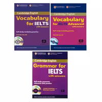 کتاب Grammar And Vocabulary For IELTS اثر Diana Hopkins And Pauline Cullen انتشارات سپاهان 3 جلدی