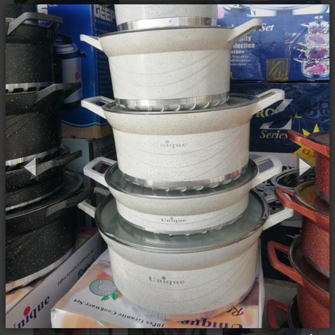 سرویس قابلمه 10پارچه استوانه ای یونیک

