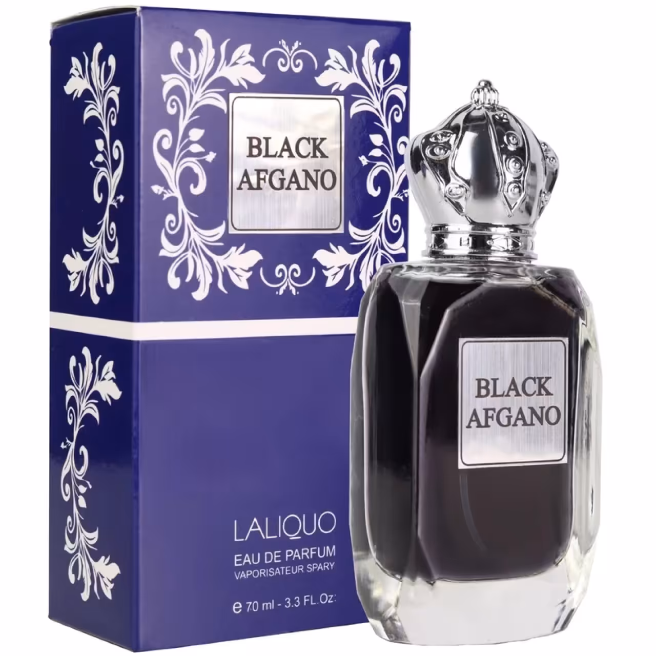 ادو پرفیوم مردانه لالیکو مدل Black Afgano با رایحه تلخ حجم 70 میلی لیتر